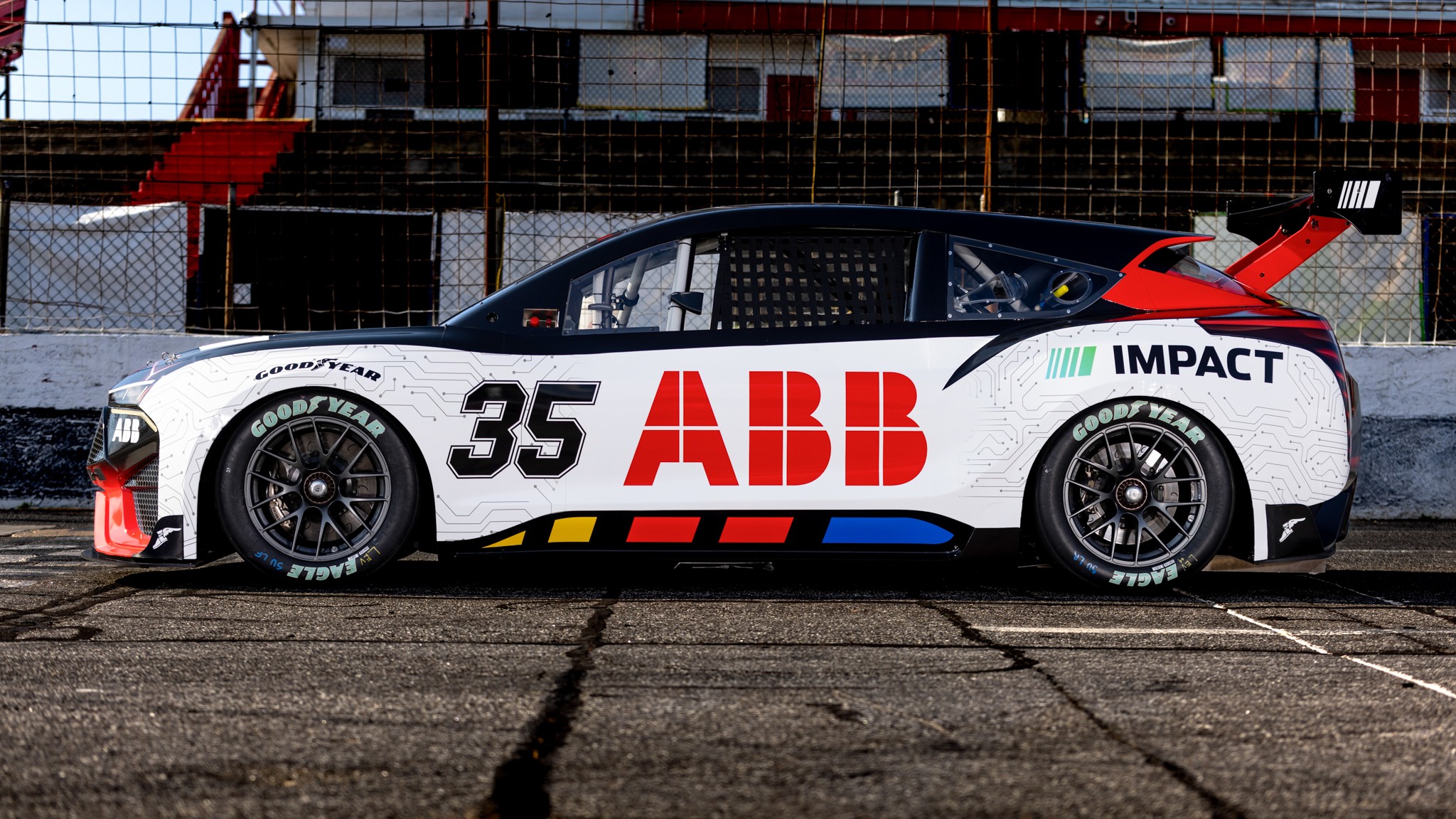 2024 NASCAR EV Prototype Crossover CUV Racecar 3