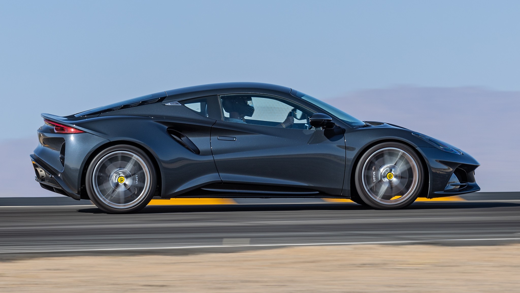 002 2024 Lotus Emira Side Action