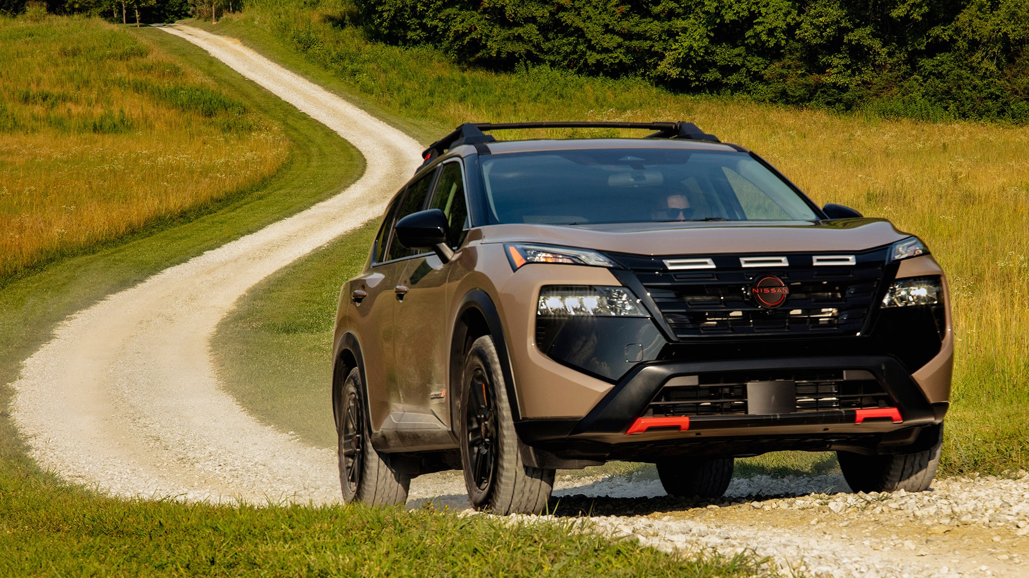 2025 Nissan Rogue Rock Creek edition front view 43