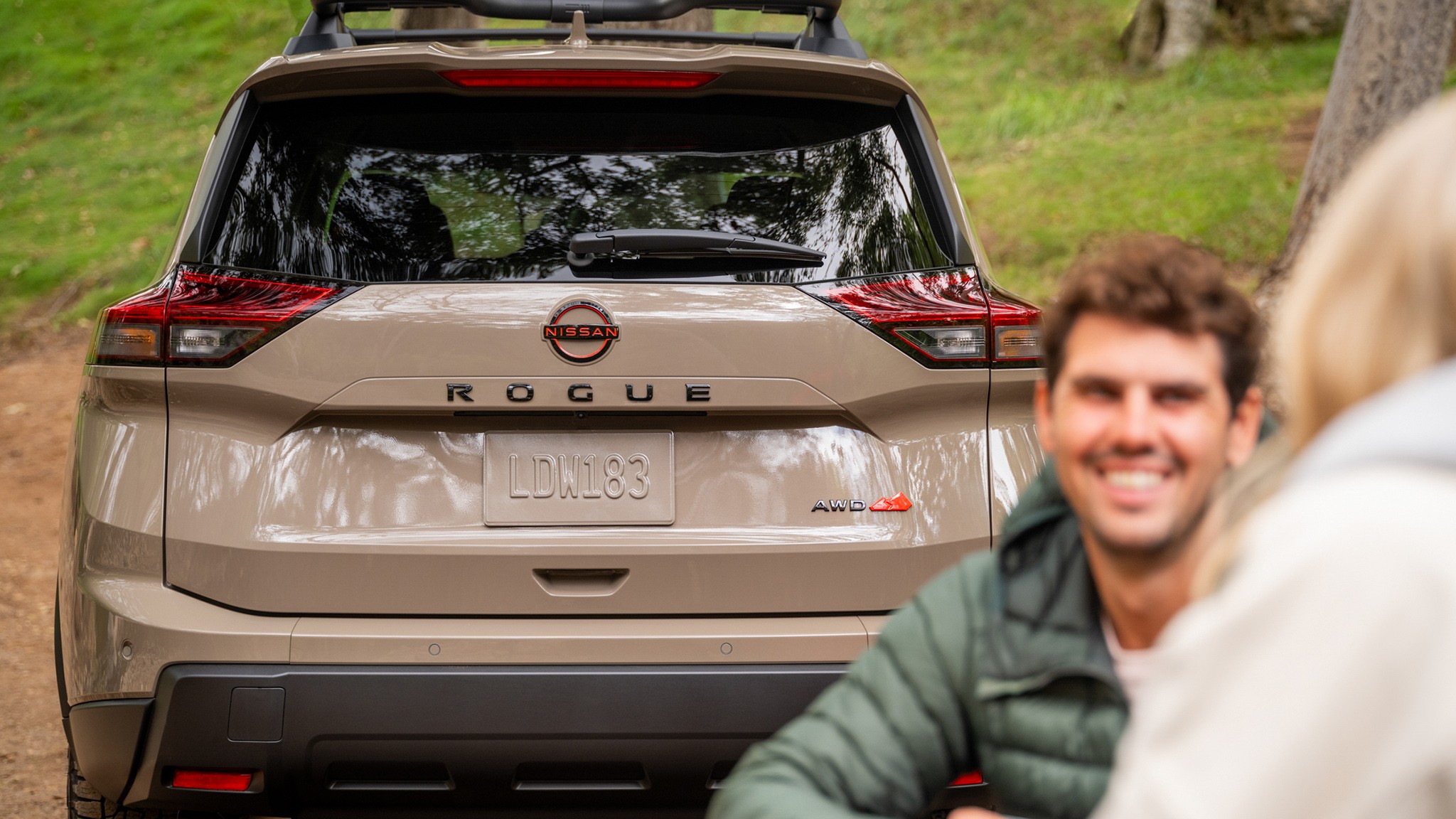 2025 Nissan Rogue Rock Creek edition rear view 18