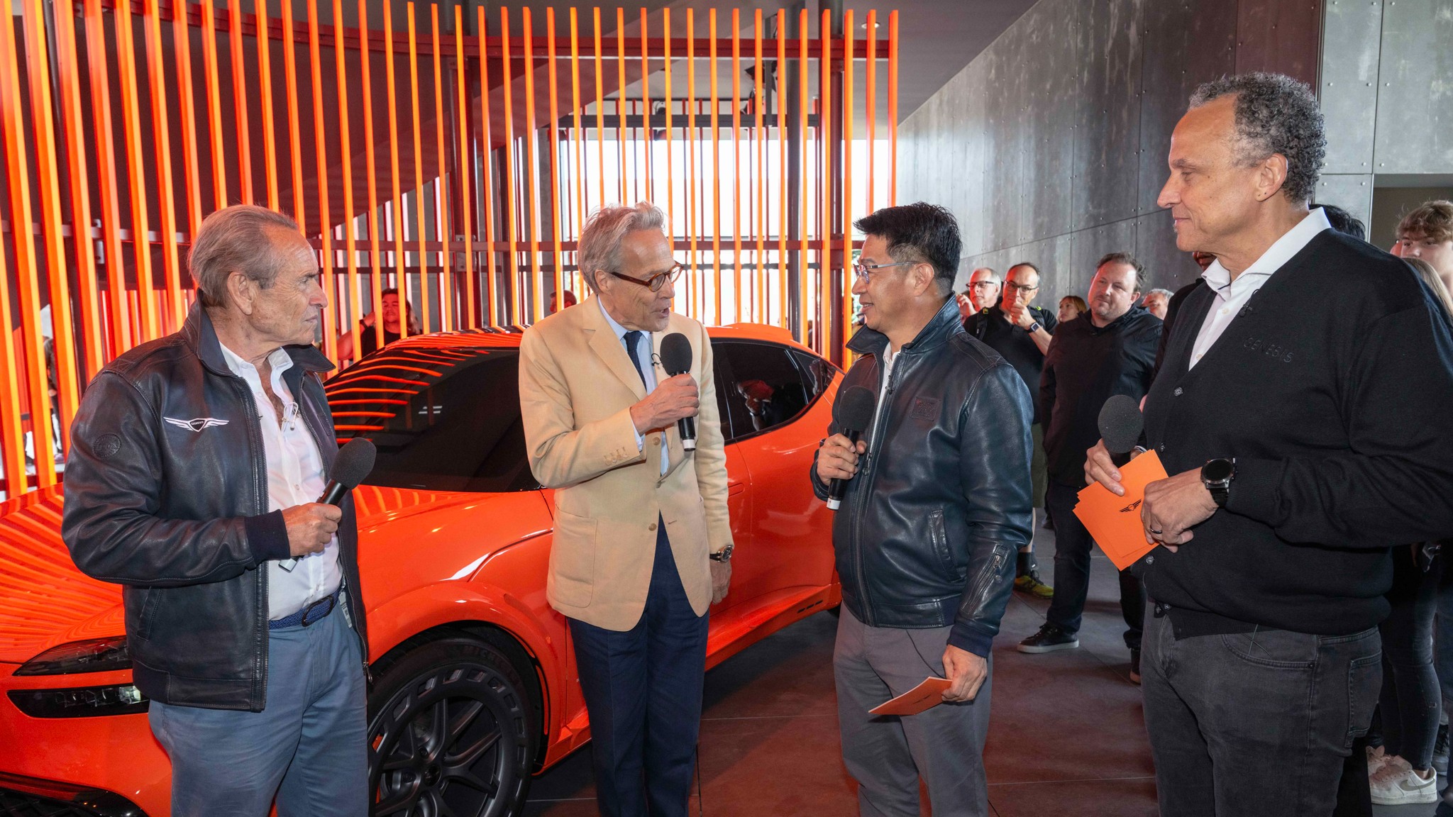 2025 Genesis GV60 Magma Concept 2024 Goodwood Festival of Speed 1