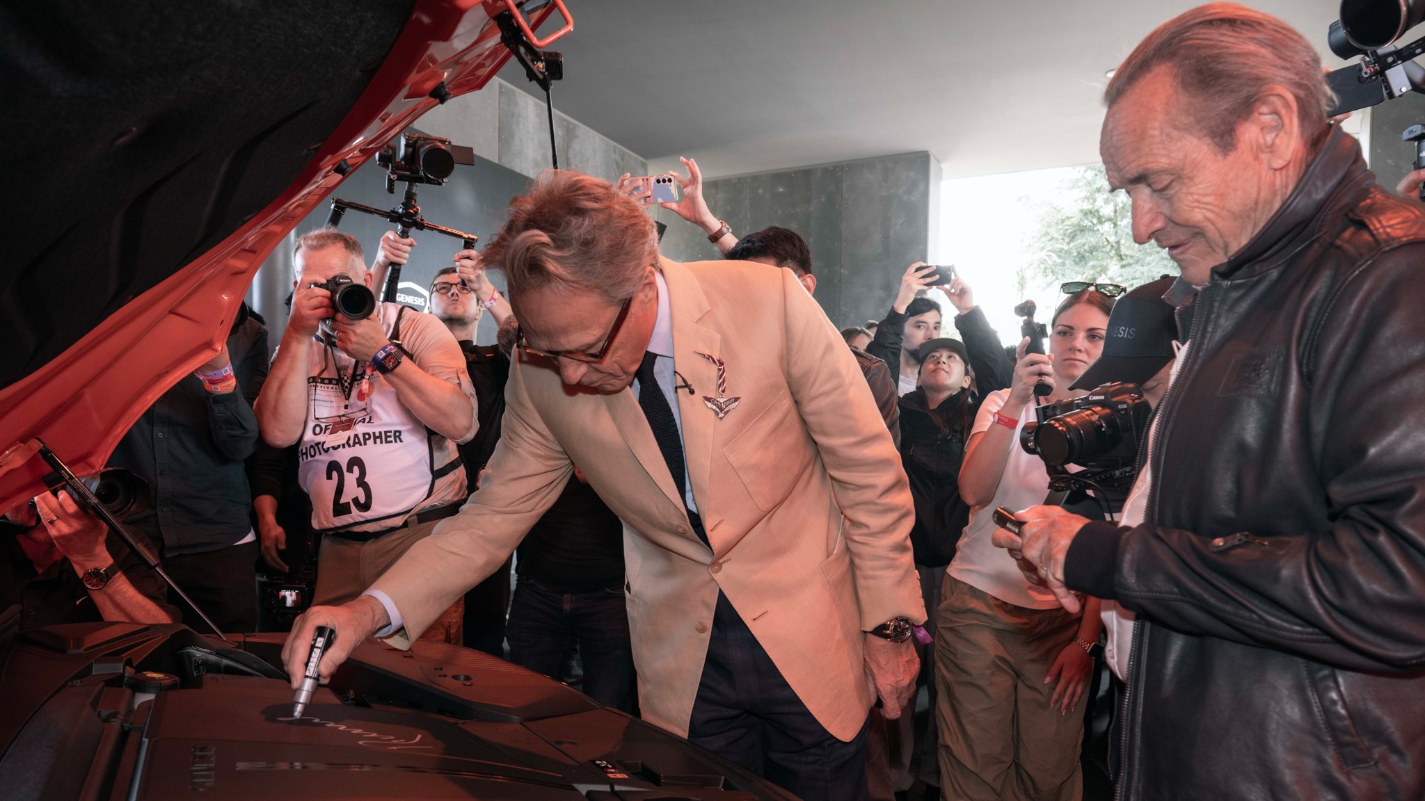 2025 Genesis GV60 Magma Concept 2024 Goodwood Festival of Speed 2