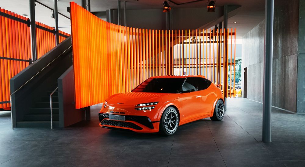 2025 Genesis GV60 Magma Concept 2024 Goodwood Festival of Speed 6