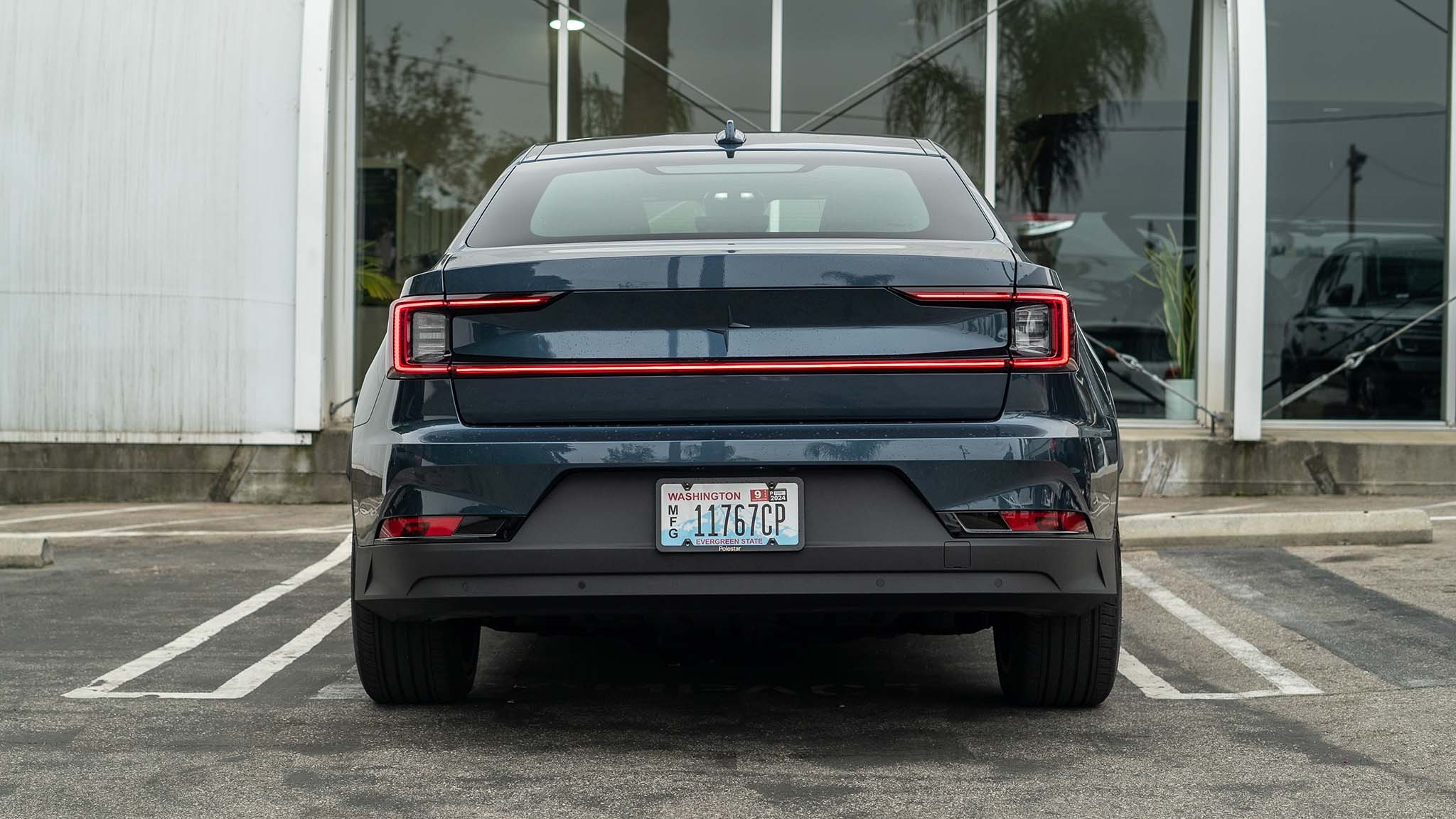 2024 polestar 2 single motor mud flap repair 1