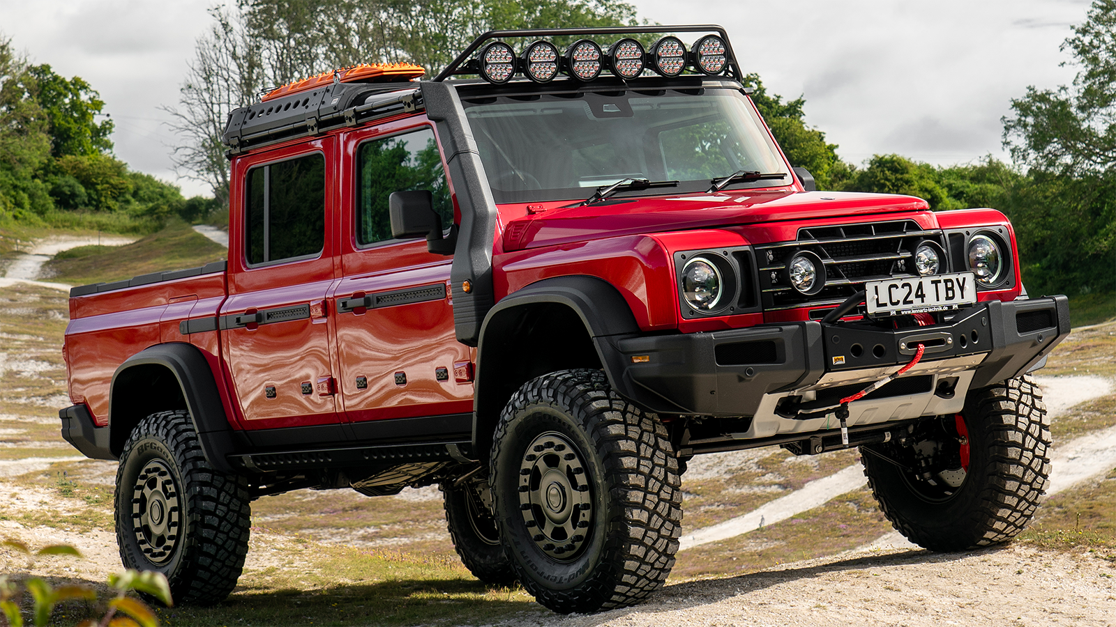 2024 Ineos Grenadier portal axle truck 1