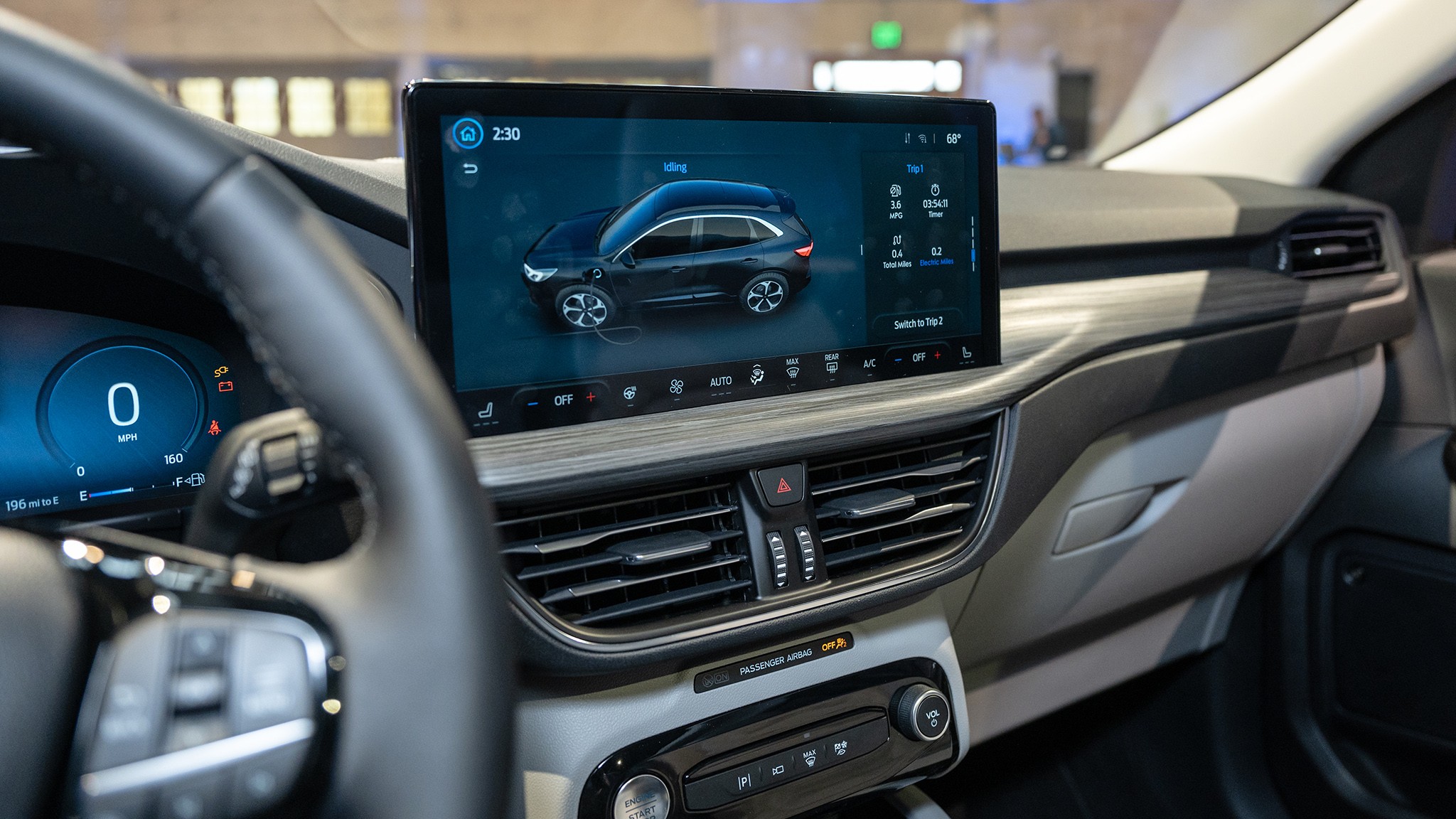 21 2025 Ford Escape PHEV interior