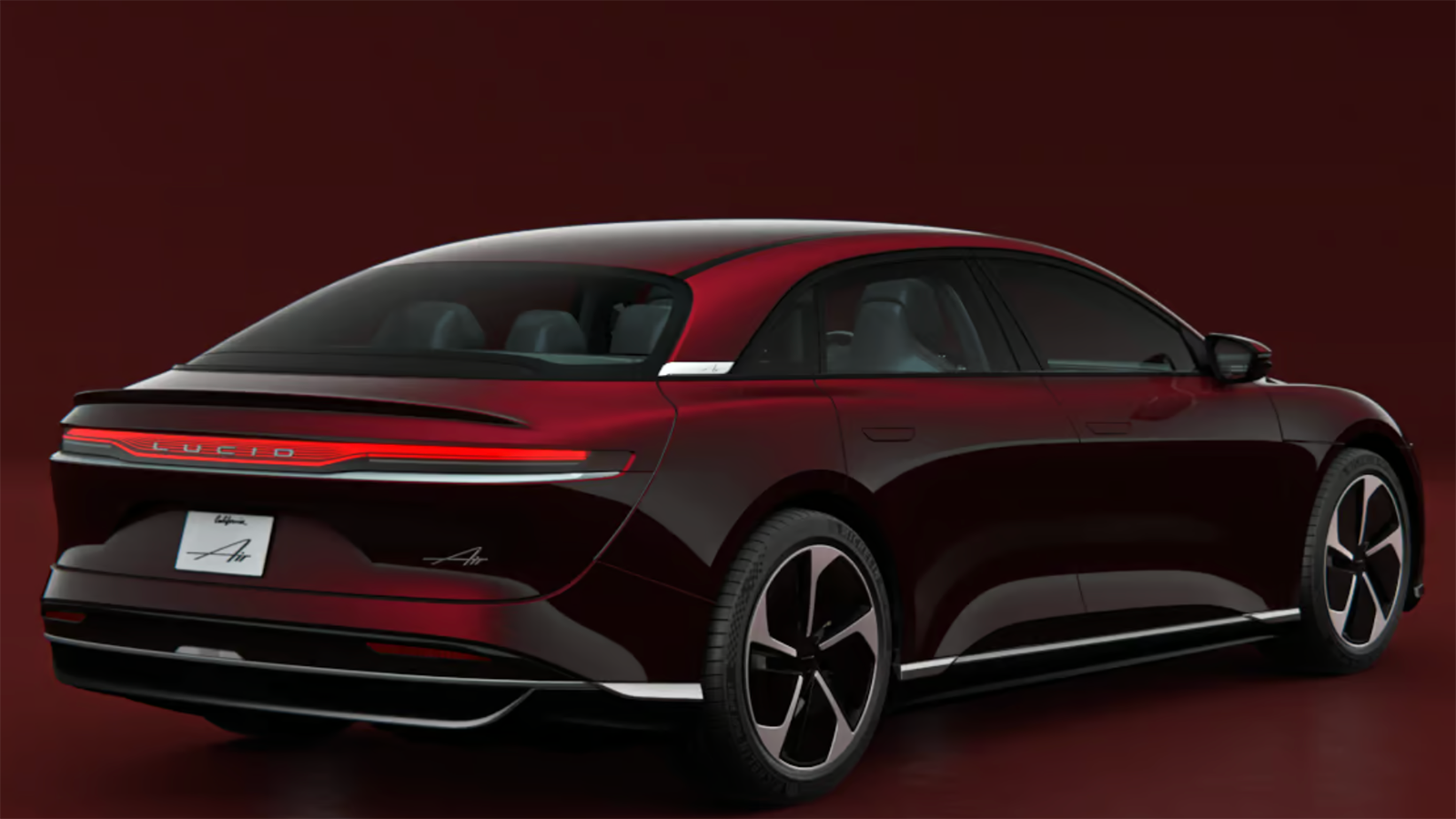 2025 Lucid Air Pure electric sedan 5