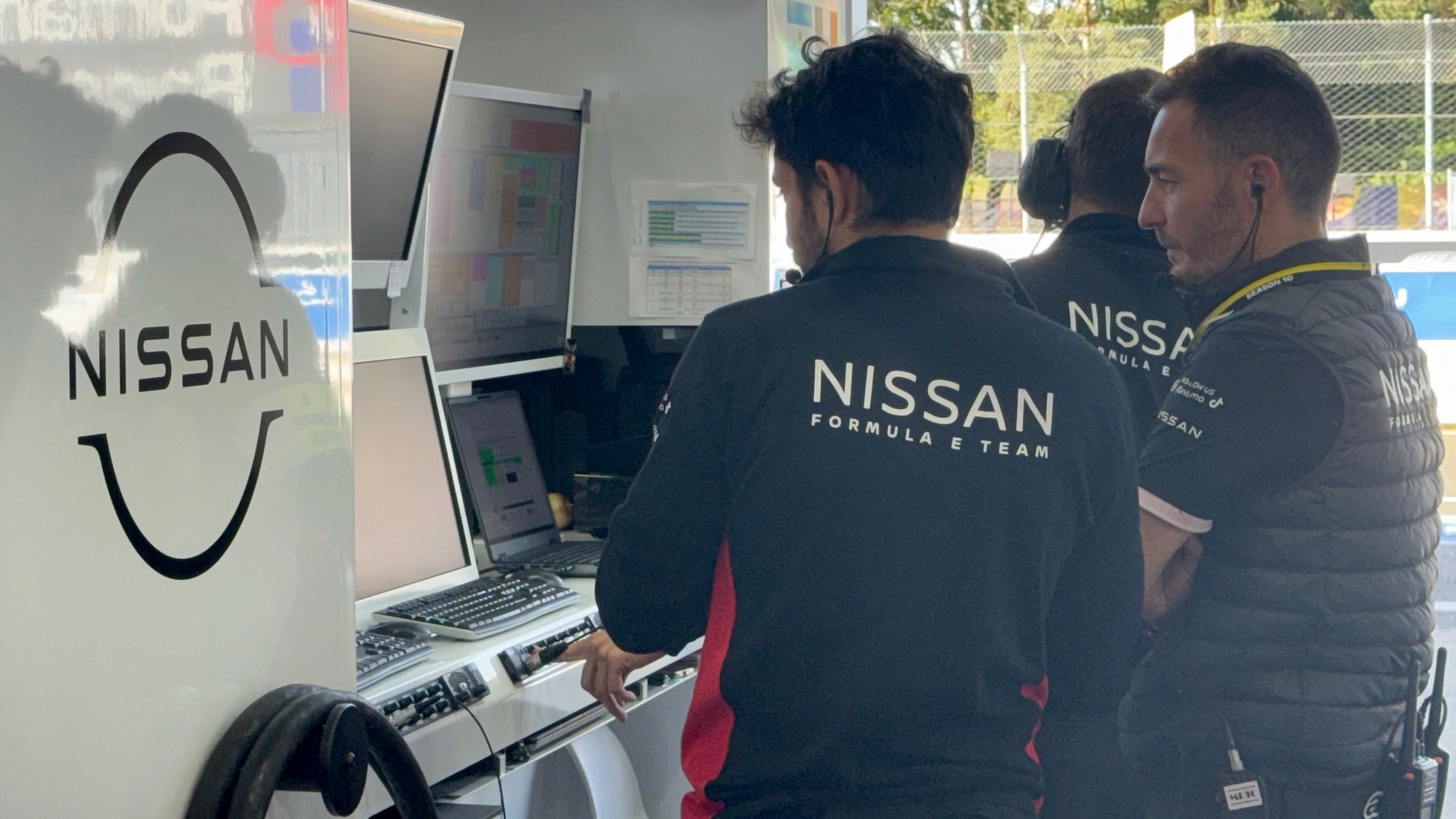 nissan formula e portland looking at data