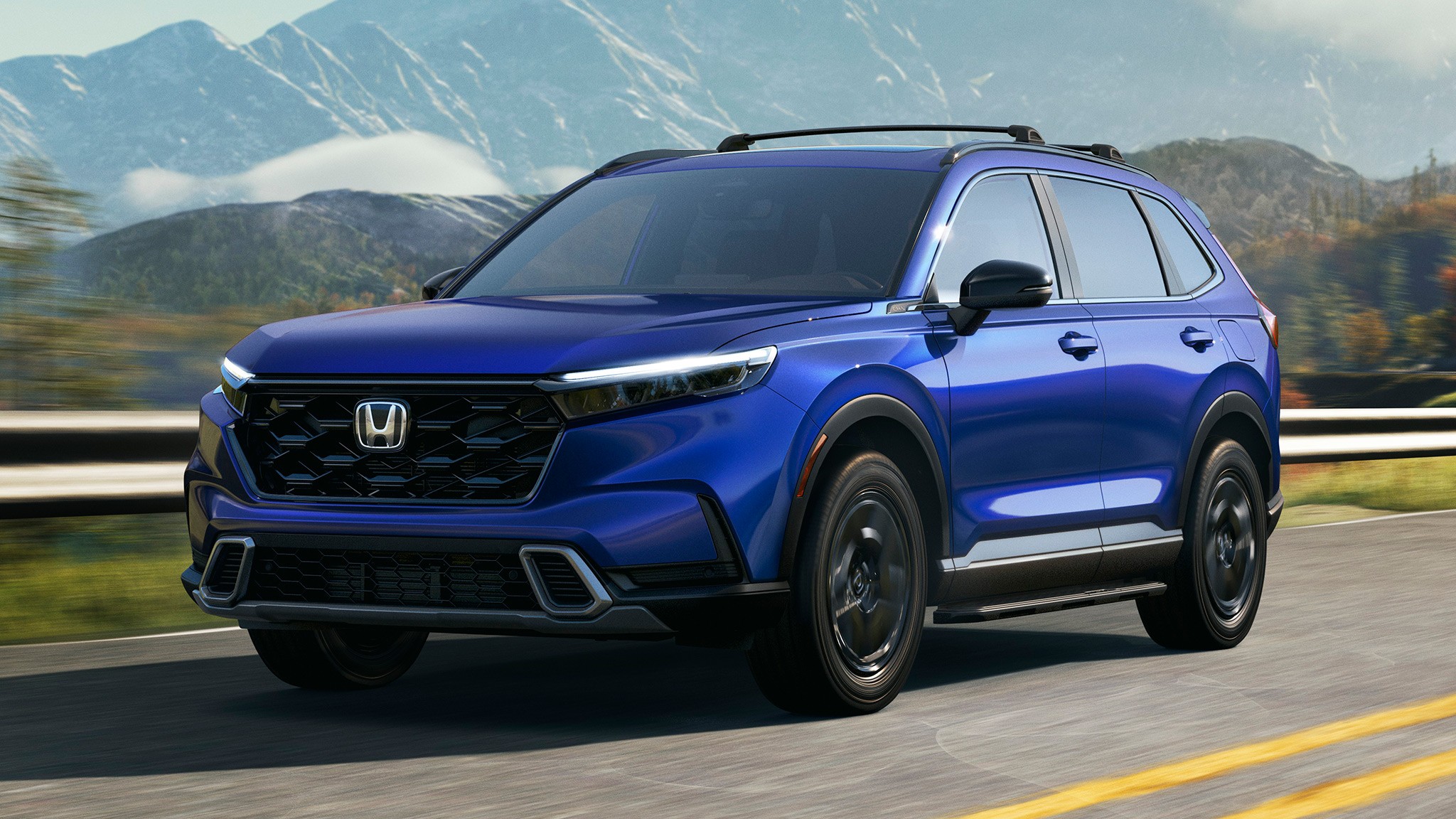 2024 Honda CR V Sport Touring Hybrid exterior