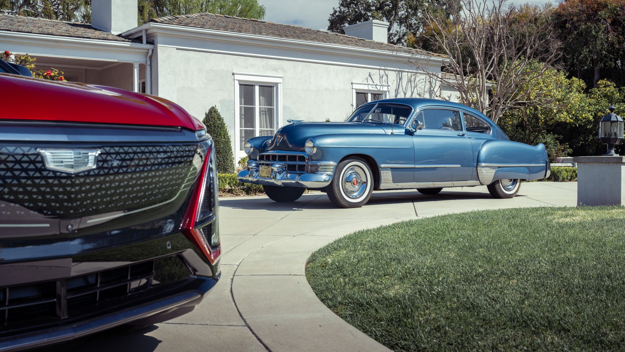 009 2024 Cadillac Lyriq vs 1949 Cadillac