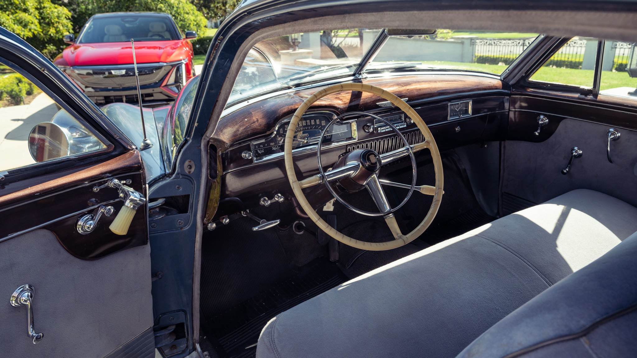 014 2024 Cadillac Lyriq vs 1949 Cadillac