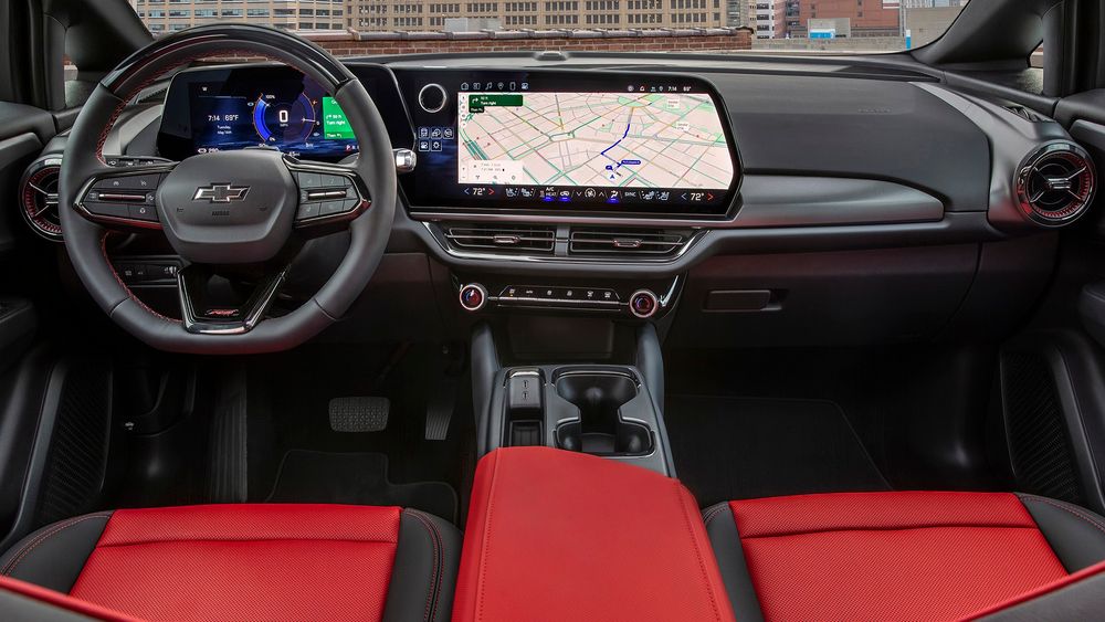 13 2025 Chevrolet Equinox EV RS interior