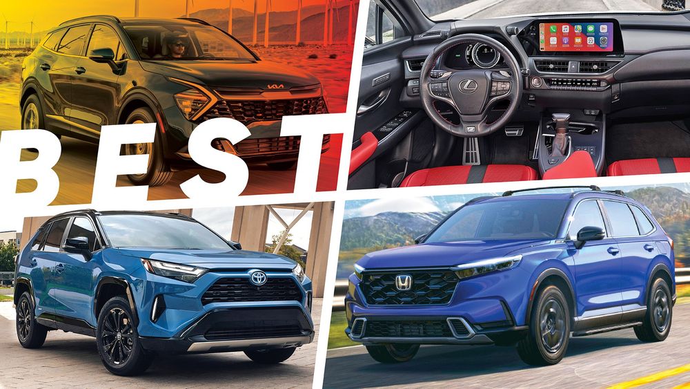 000 best small hybrid suv crossover motortrend alan muir design