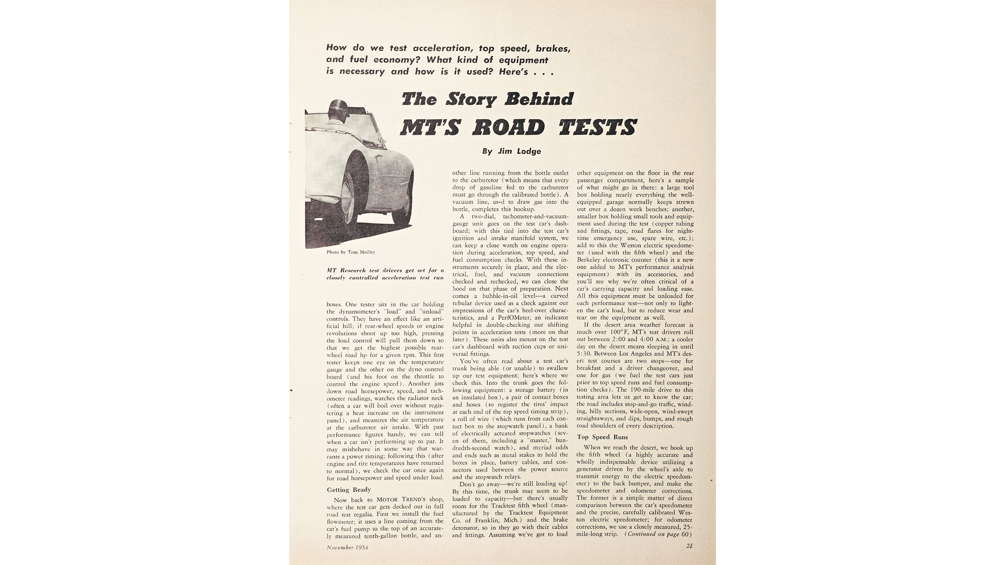 14 motortrend vehicle testing