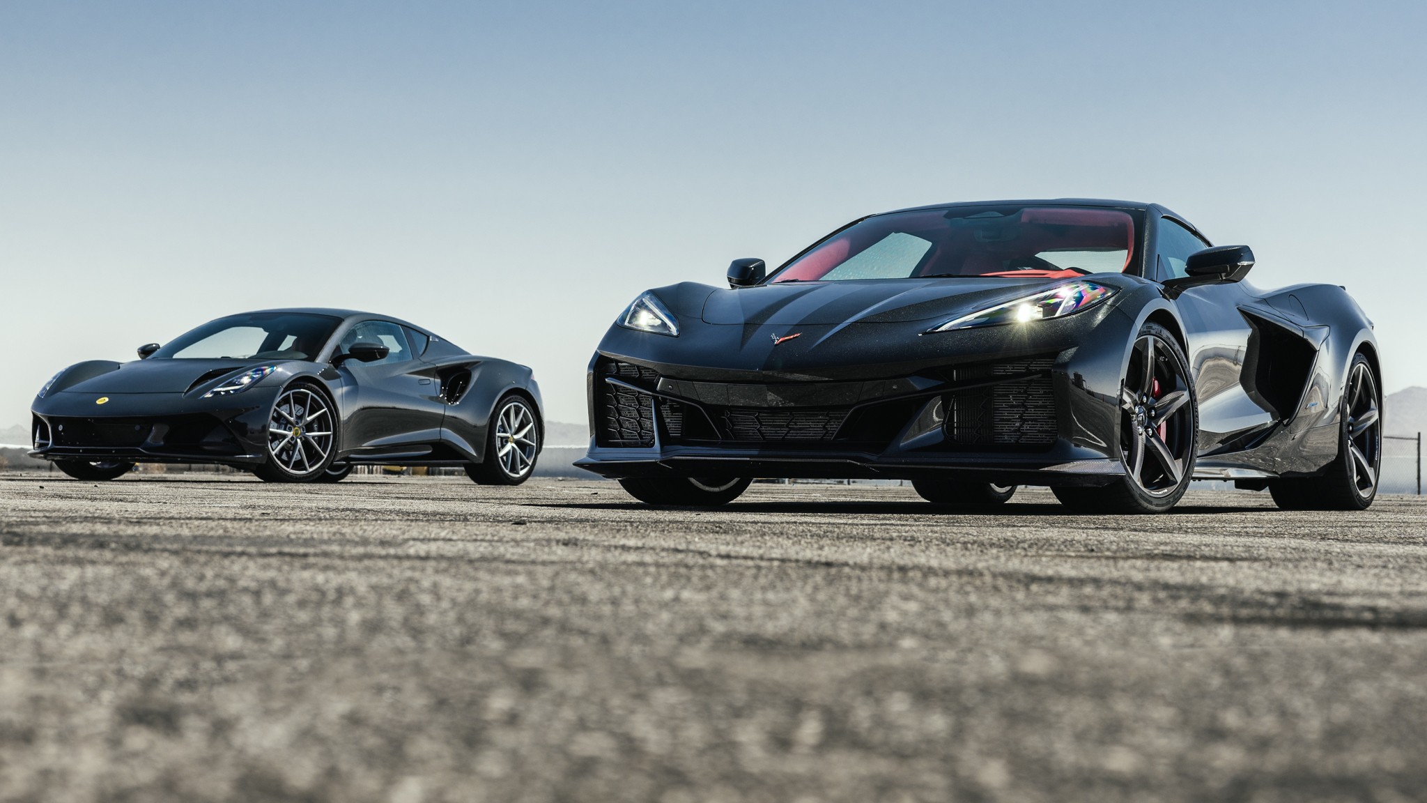 003 Lotus Emira vs Corvette eRay