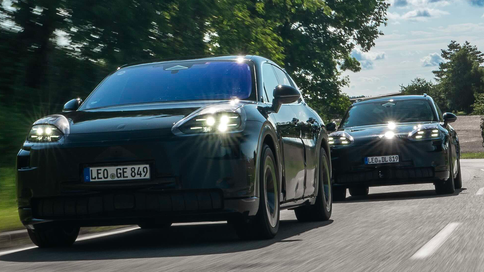 fourth gen Porsche Cayenne Electric EV SUV 8