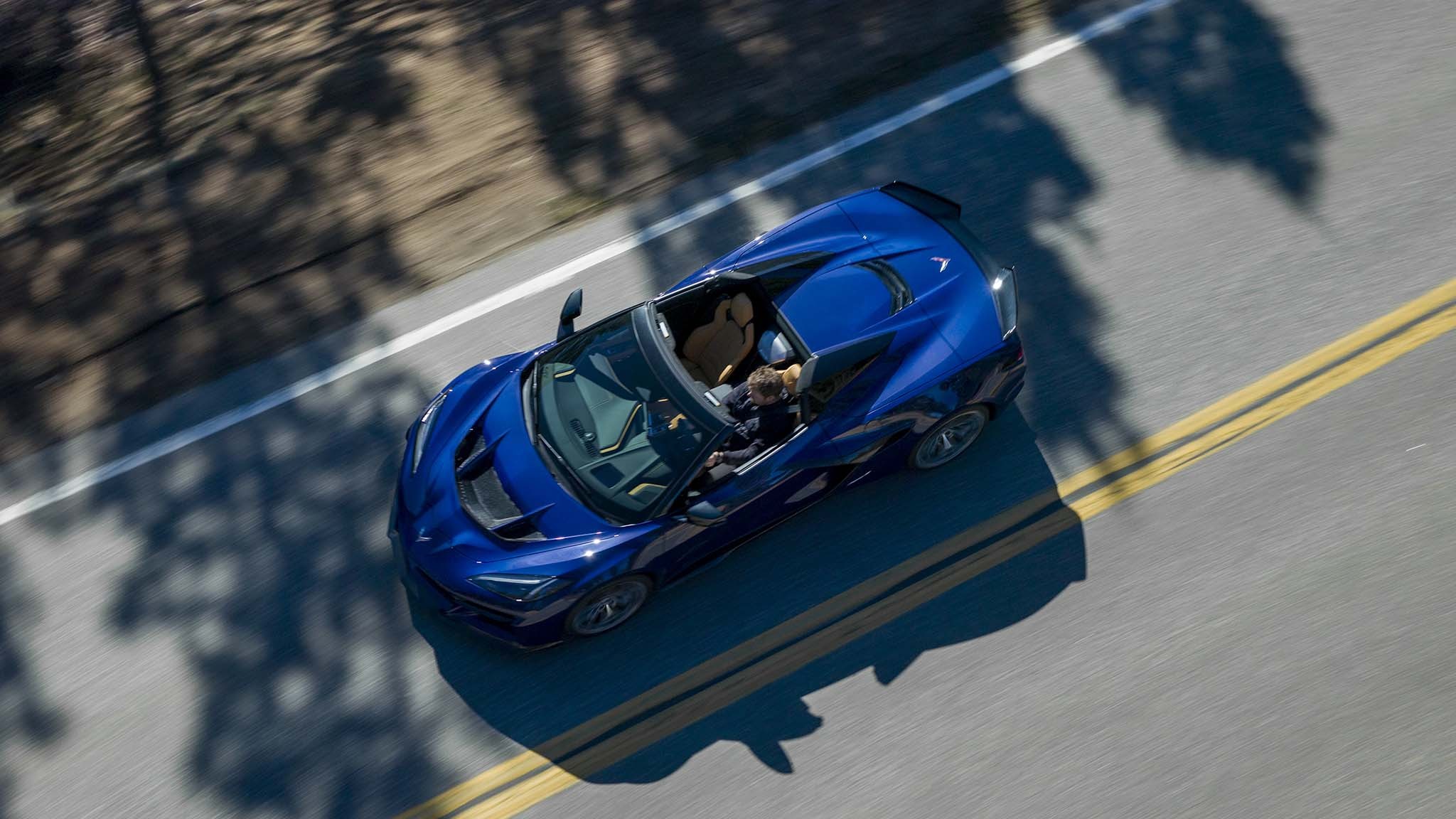 Chevrolet Corvette ZR1 Convertible Above