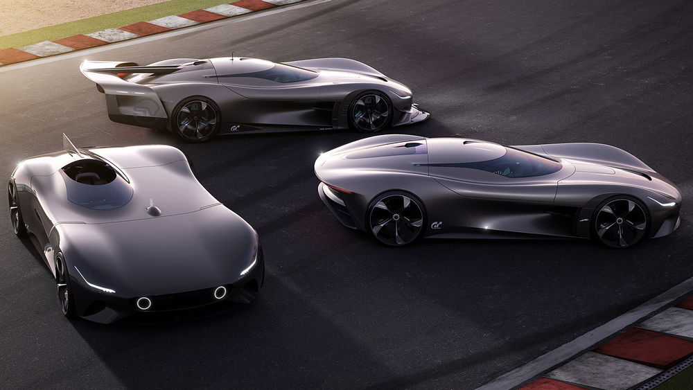 Next Gen Jaguar Gran Turismo Concept Car 1