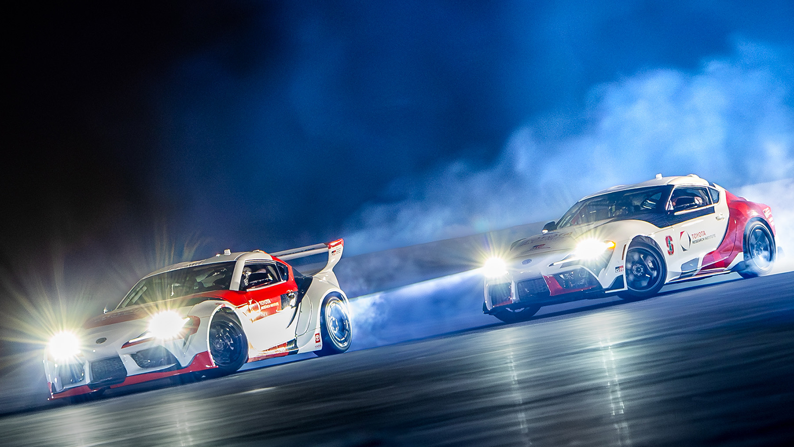 TRI Stanford Tandem Drifting Toyota Supra AI tech 4