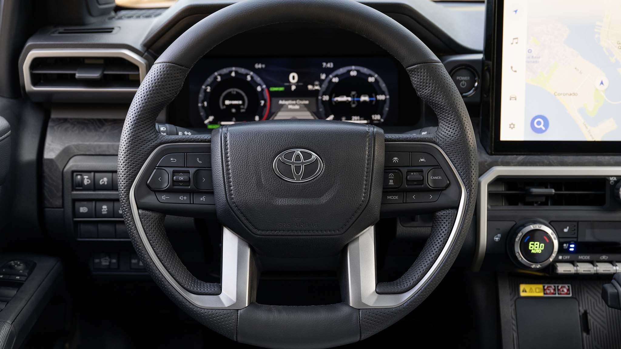 023 2024 toyota tacoma limited i force max hybrid steering wheel