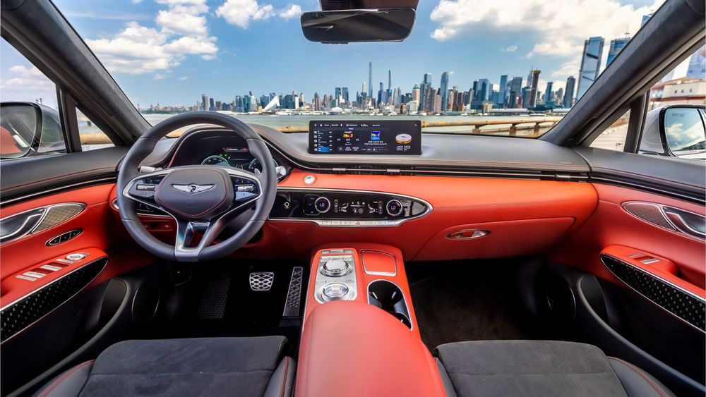 2024 Genesis GV70 interior