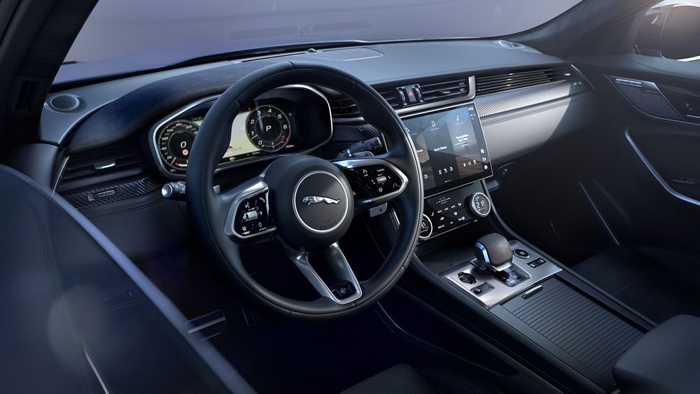 2024 Jaguar F Pace SVR 90th Anniversary interior