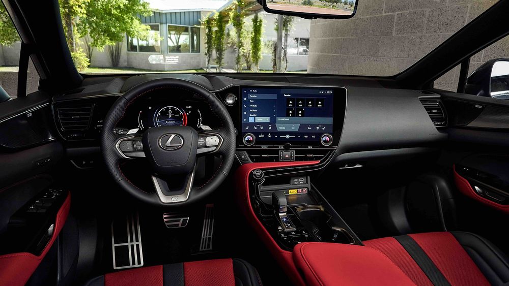 2024 Lexus NX350 F Sport interior