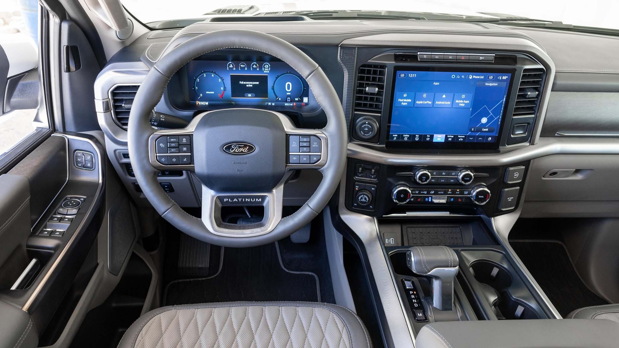 011 2024 Ford F 150 Hybrid King Ranch interior 2