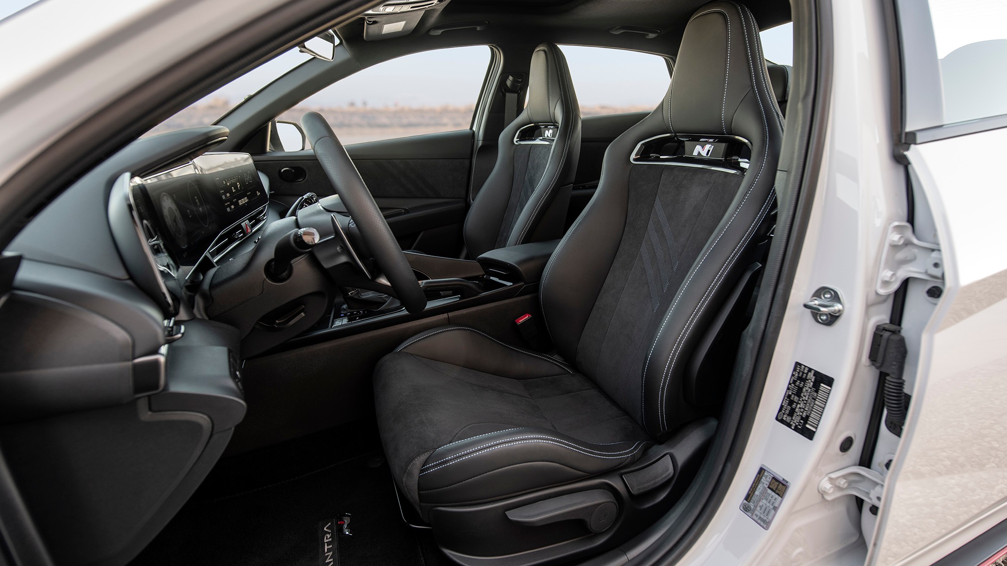 7 2025 Hyundai Elantra N interior
