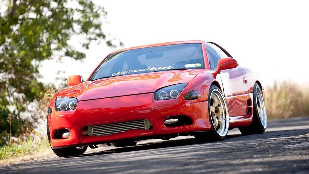 015 mitsubishi 3000gt vr4 front red