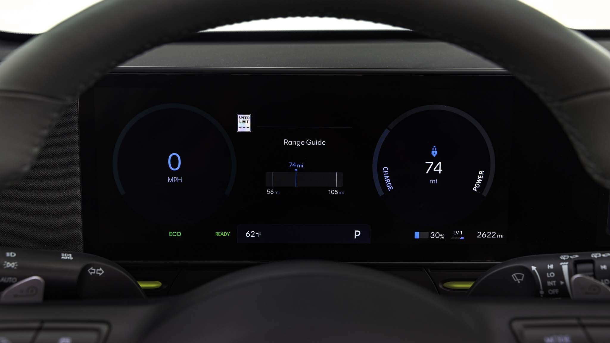 028 2024 Hyundai Kona Electric Limited dash