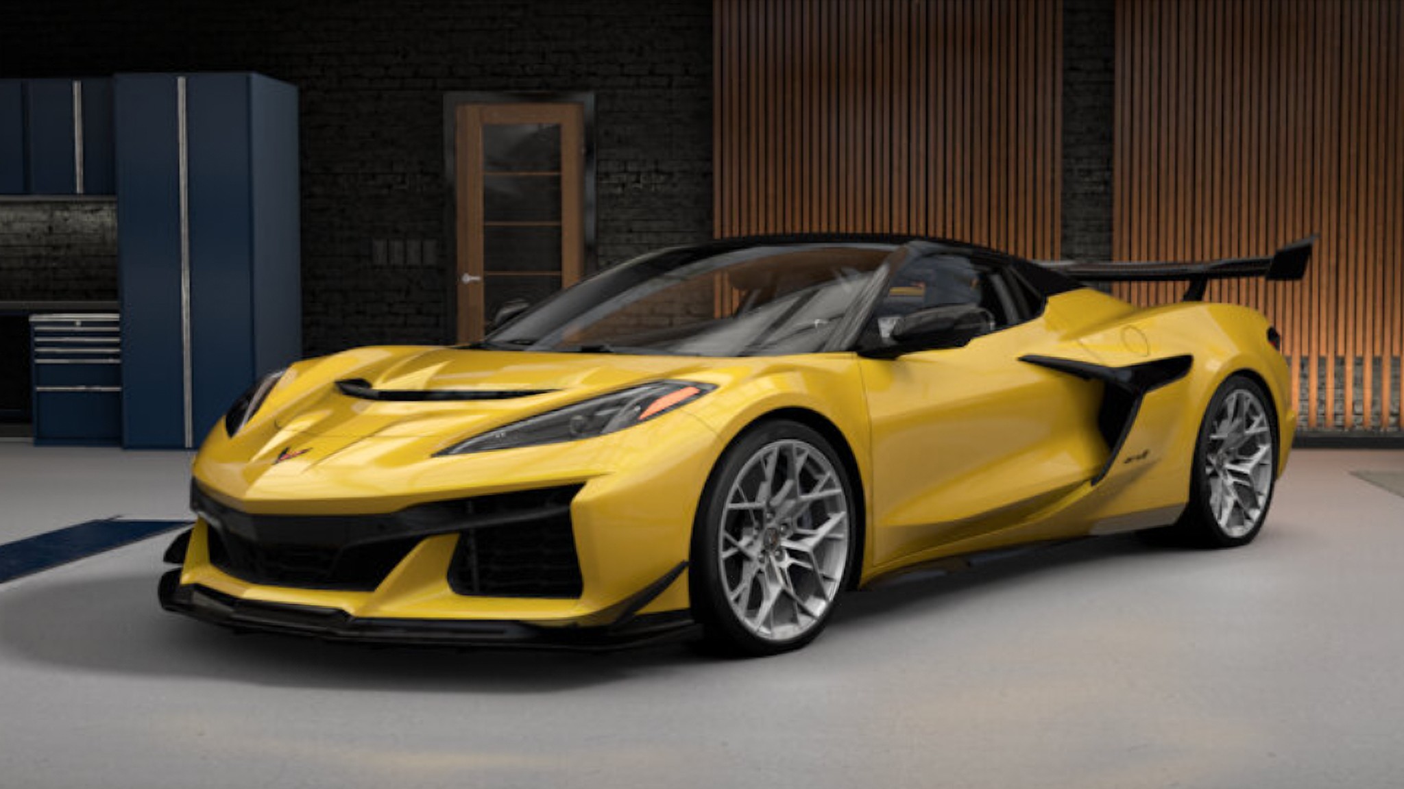 2025 Chevrolet Corvette ZR1 Comp Yellow Tintcoat Metallic Convert