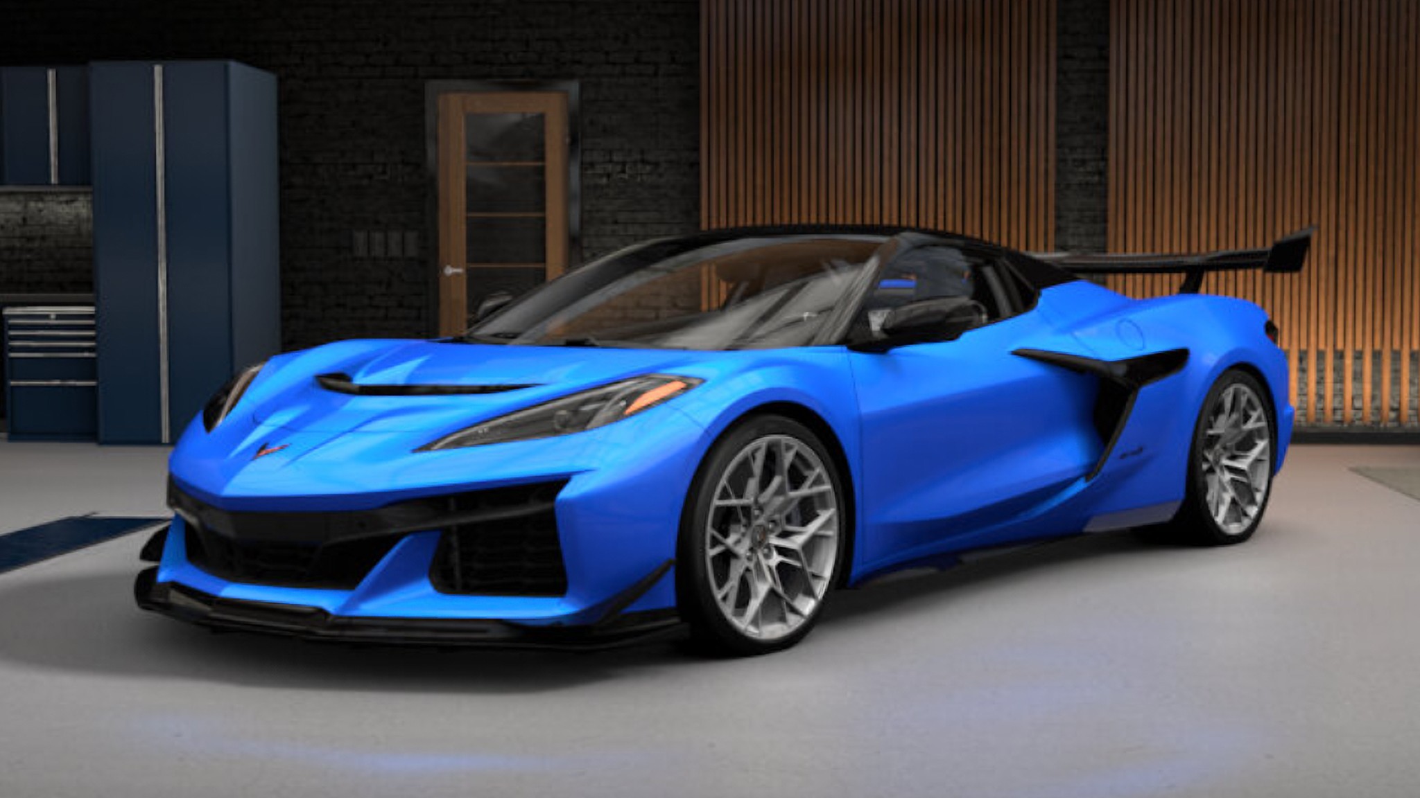 2025 Chevrolet Corvette ZR1 Riptide Blue Metallic Convert