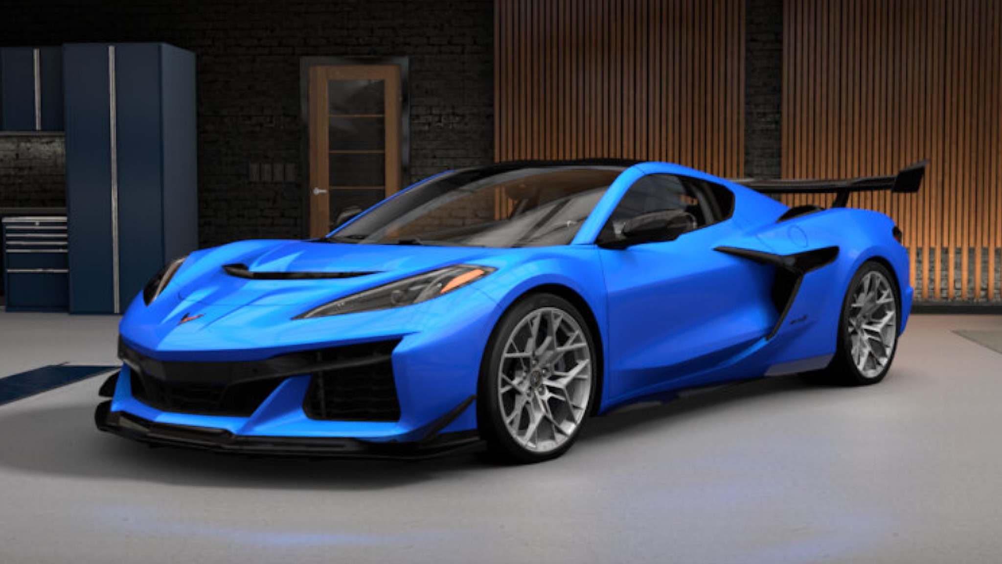 2025 Chevrolet Corvette ZR1 Riptide Blue Metallic Coupe