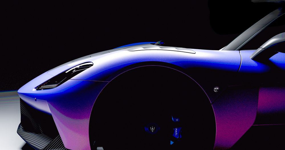 2025 Maserati Super Sports Car MC20 The Quail Teaser 2