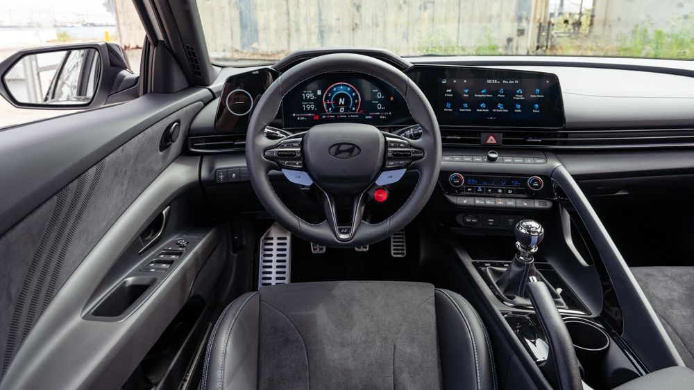 002 2024 Hyundai Elantra N Interior Dash