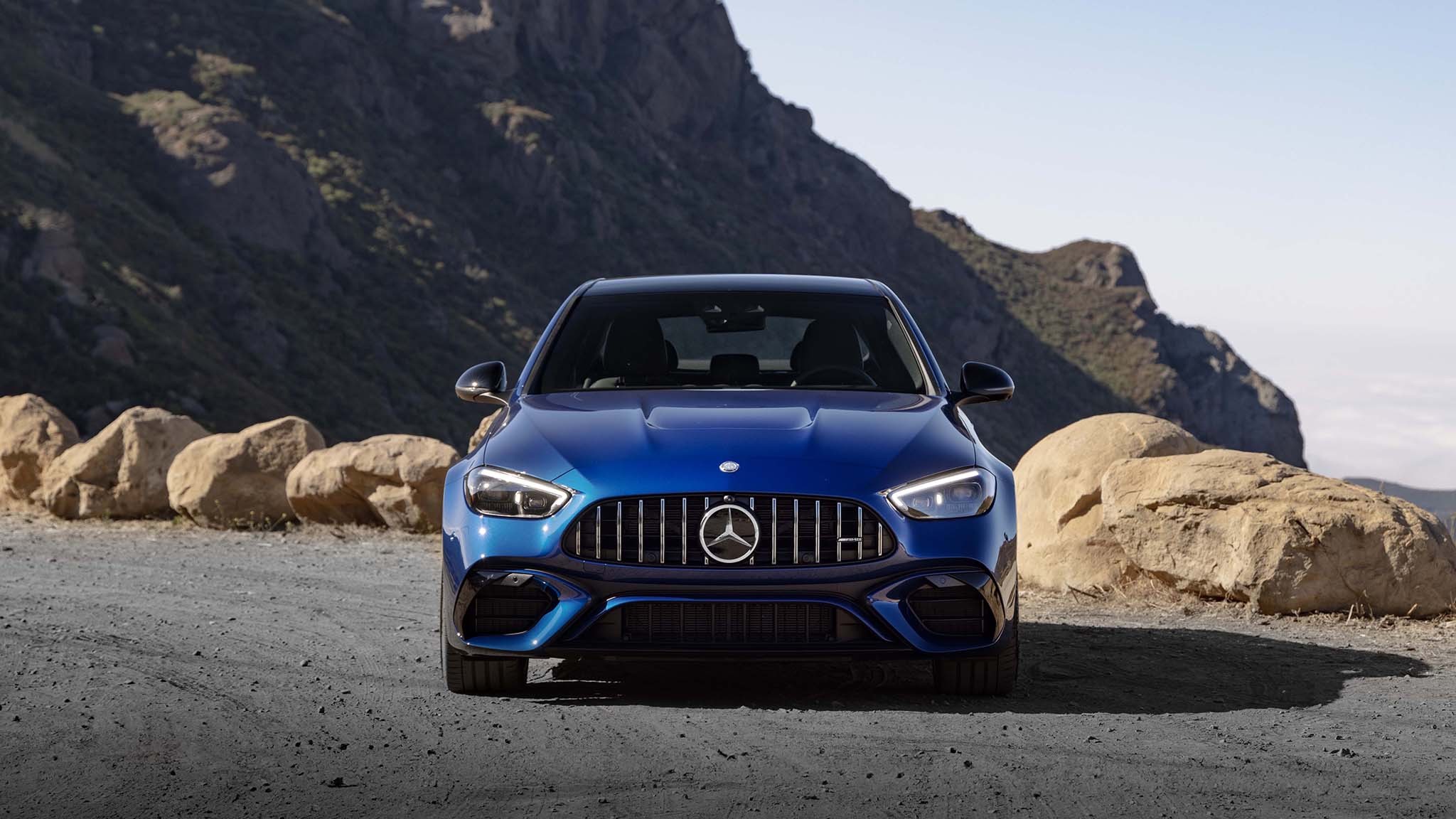 002 2024 mercedes amg c63 s e performance front view