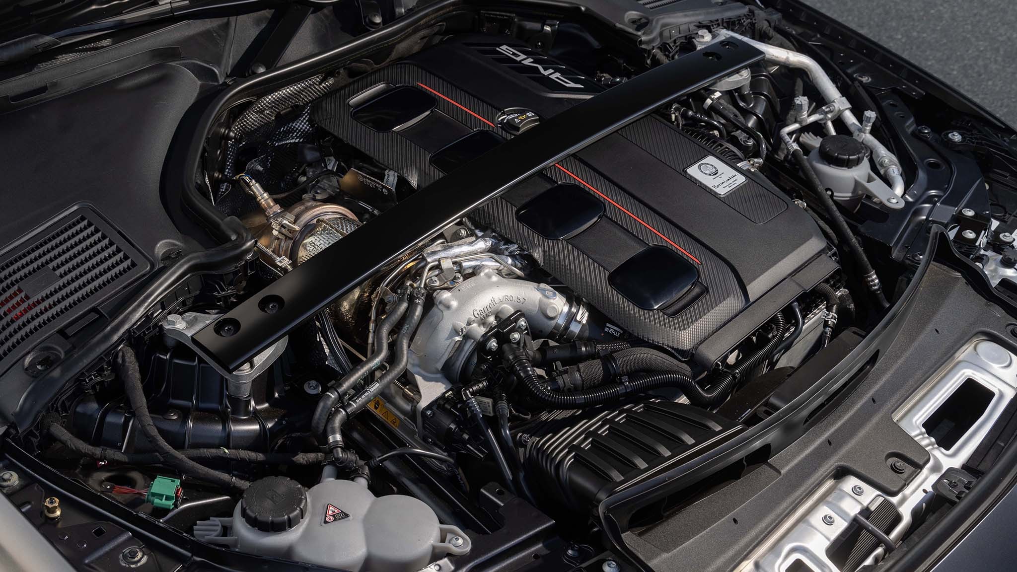 035 2024 mercedes amg c63 s e performance under hood