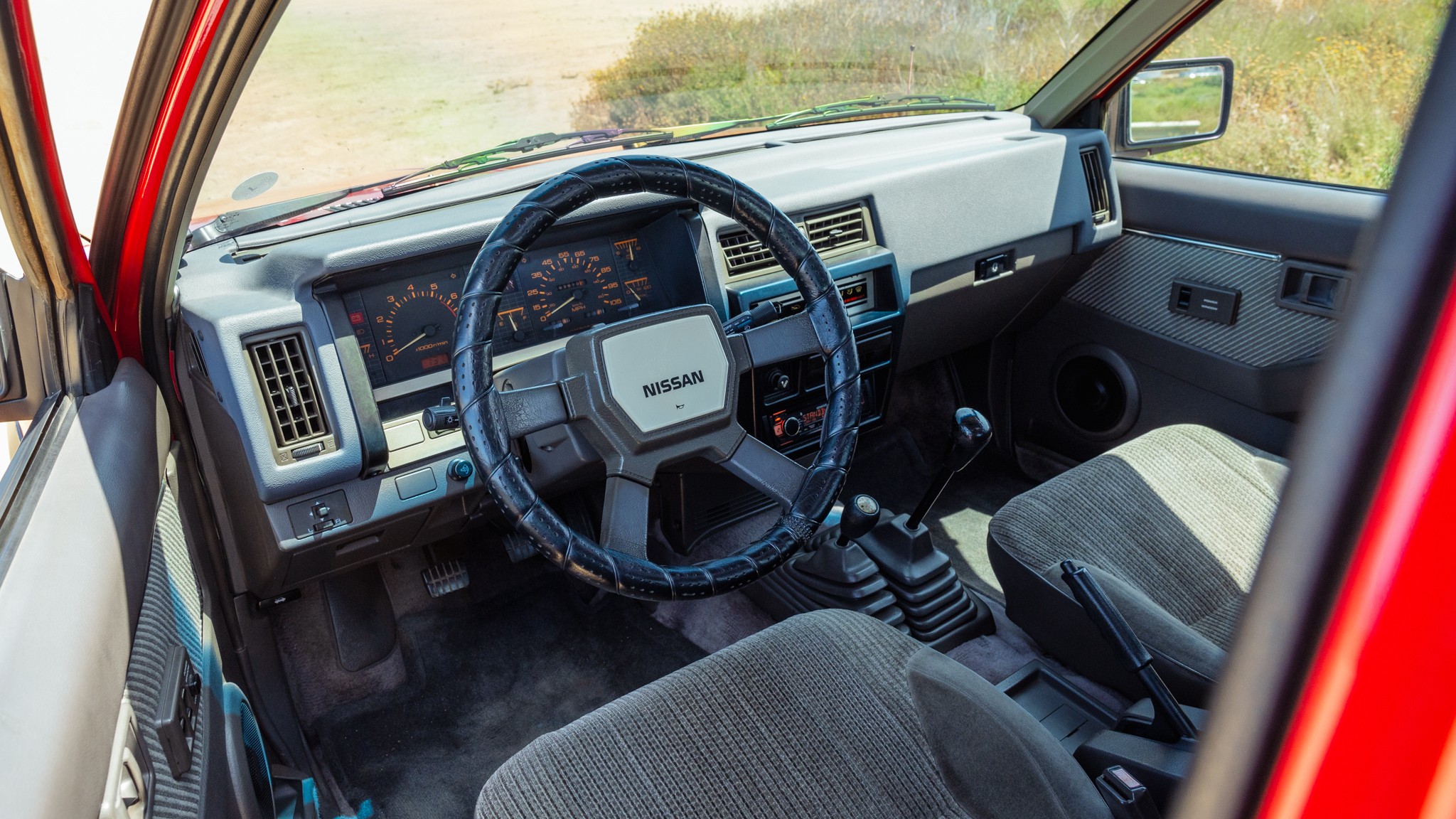 003 Nissan Hardbody Vintage Truck Drive Interior Dash