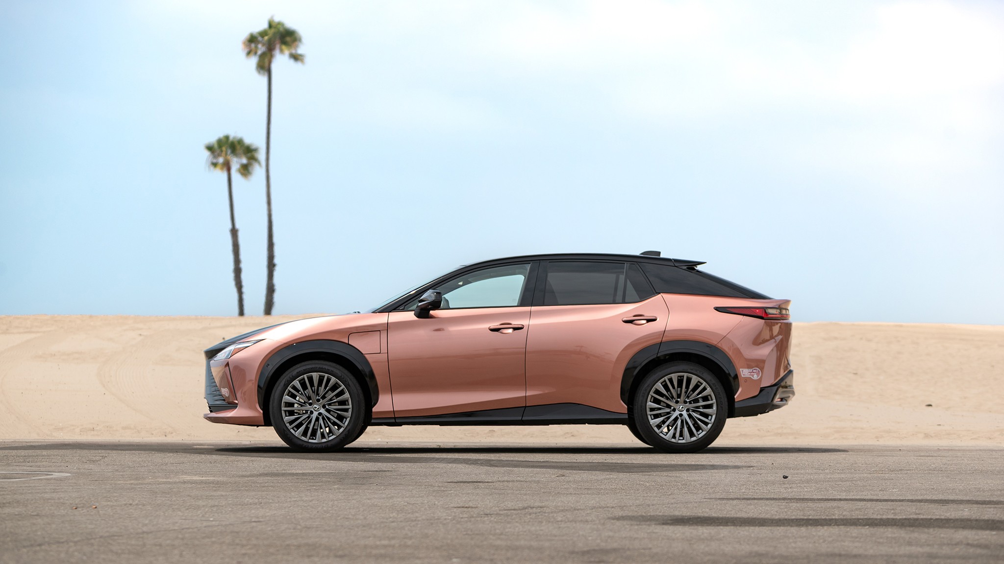 2024 Lexus RZ300e side view 16