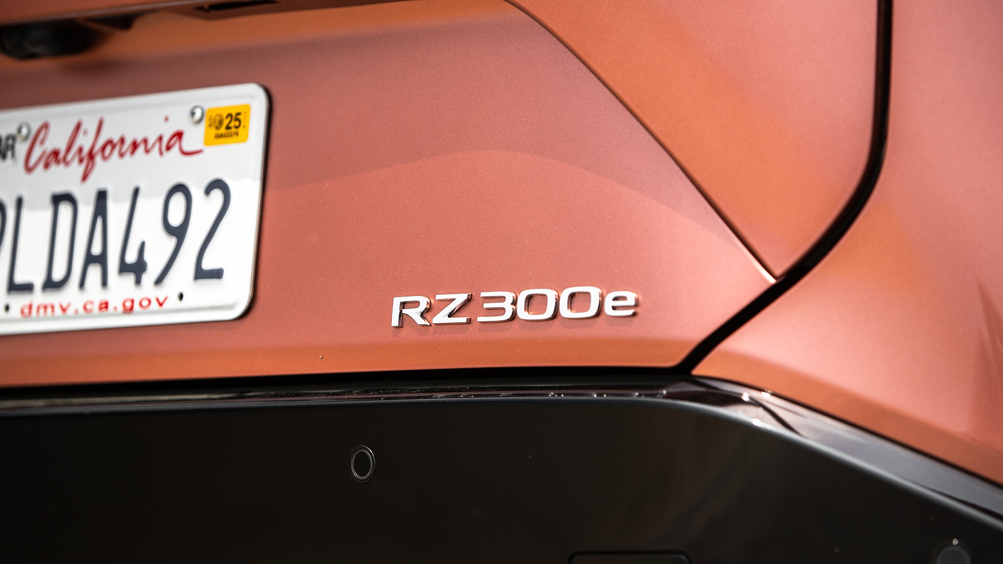 2024 Lexus RZ300e rear badge 24