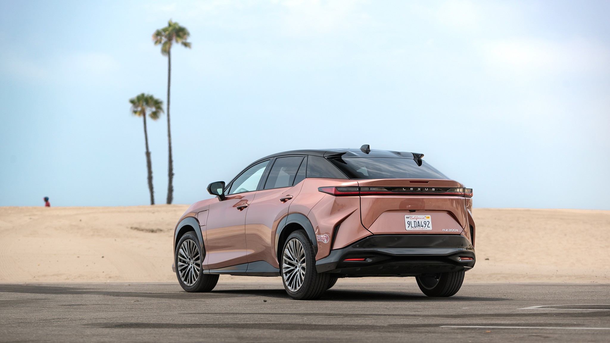 2024 Lexus RZ300e rear view 17