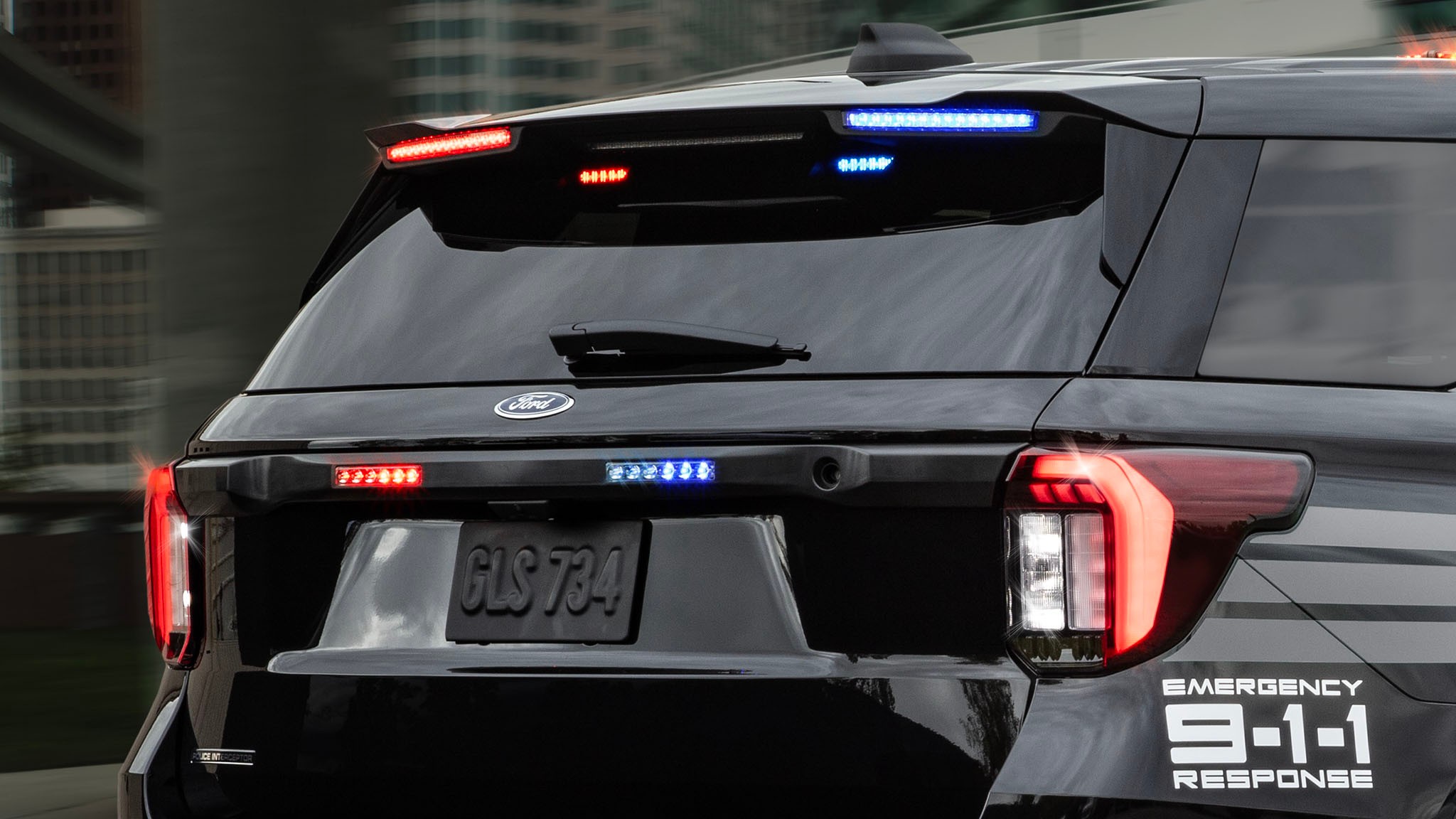 2025 Ford Explorer Police Interceptor 11