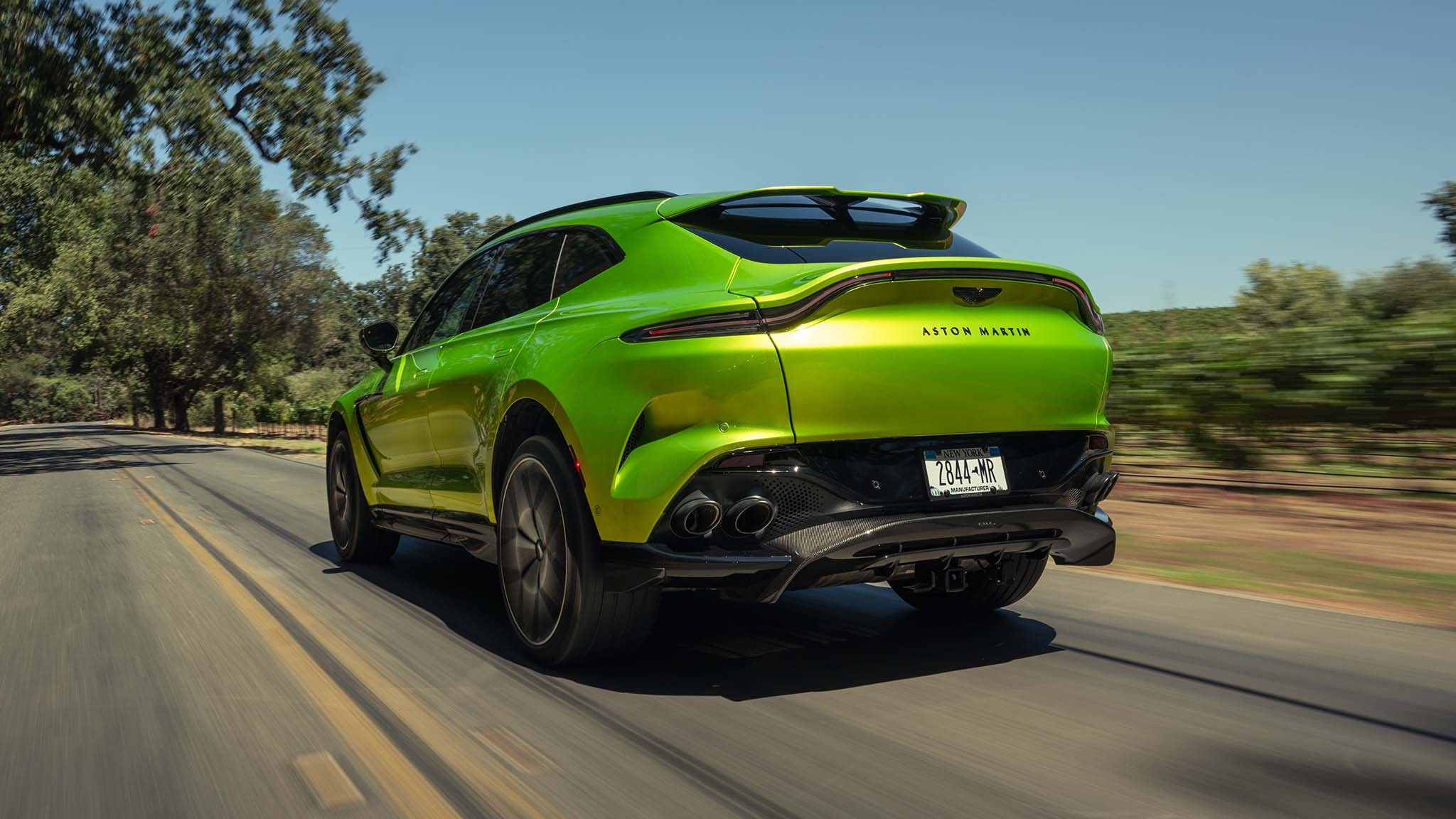 004 2025 aston martin dbx707 rear three waurters view