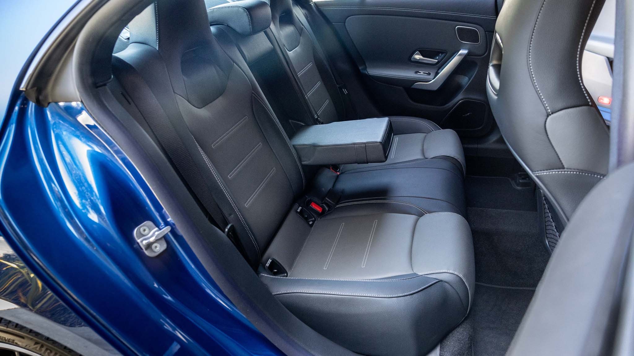 004 2024 Mercedes Benz CLA250 rear seats