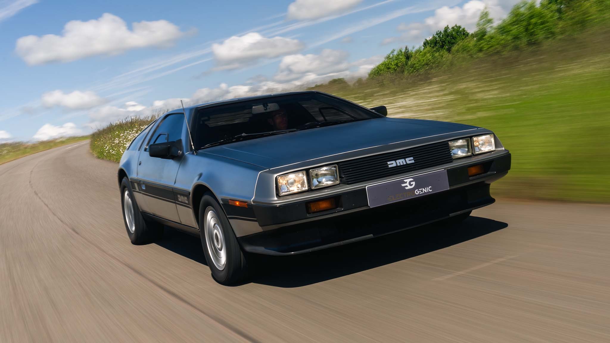 025 electrogenic delorean dmc 12 electric car ev