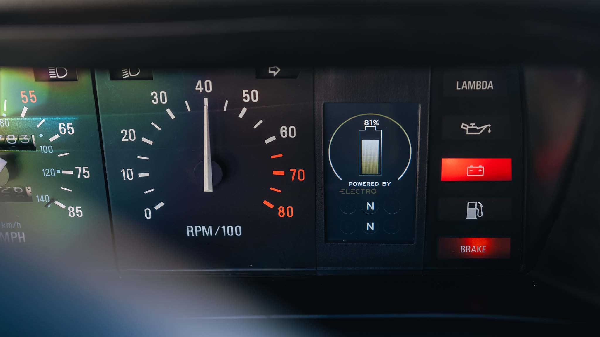 028 electrogenic delorean dmc 12 electric car ev