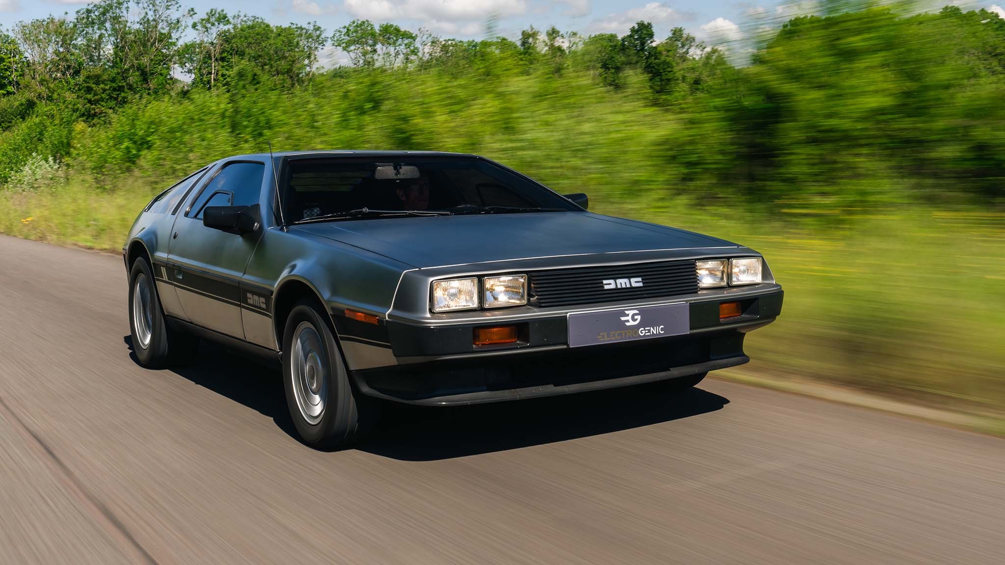 032 electrogenic delorean dmc 12 electric car ev