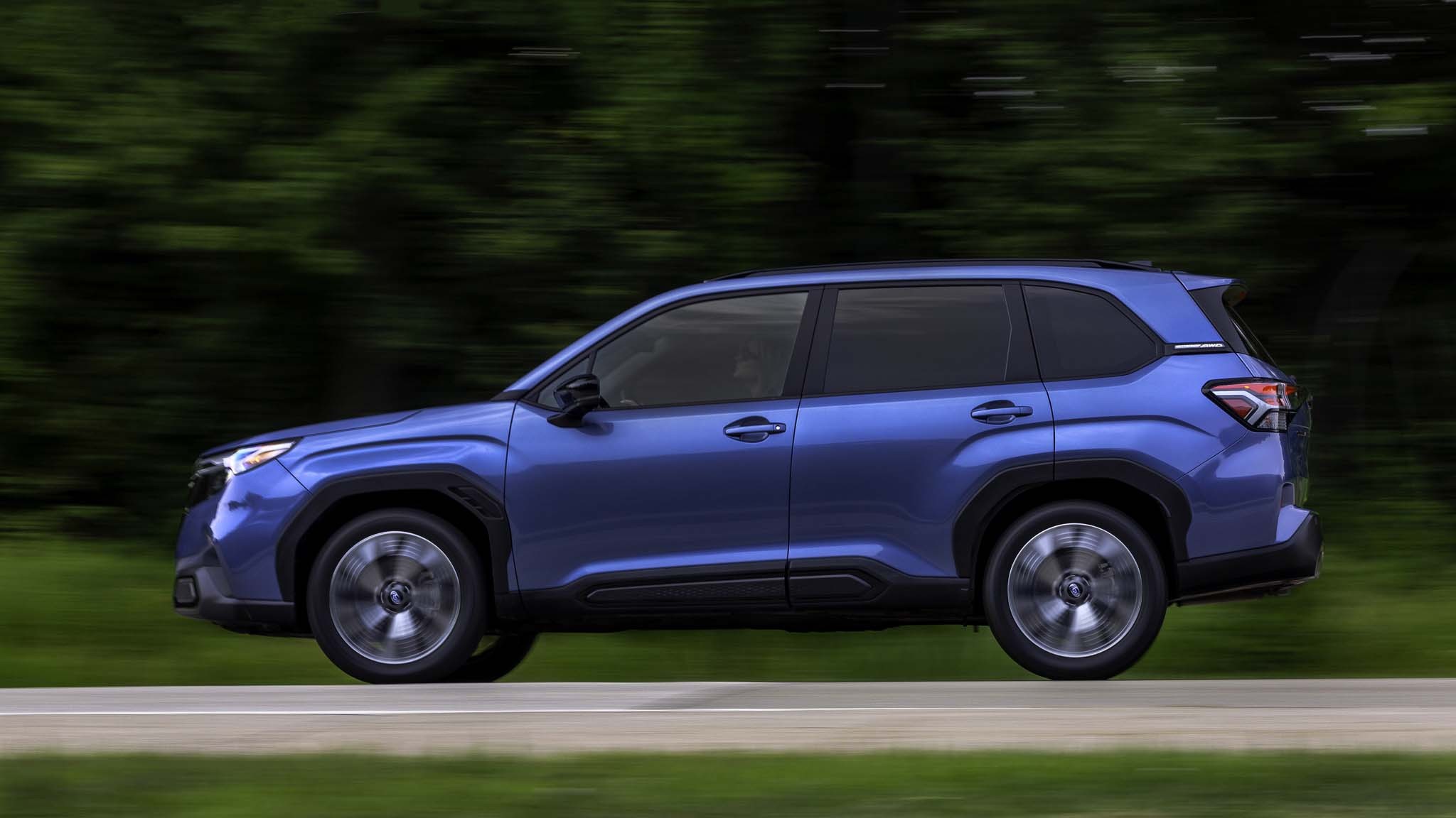 003 2025 Subaru Forester Touring side profile