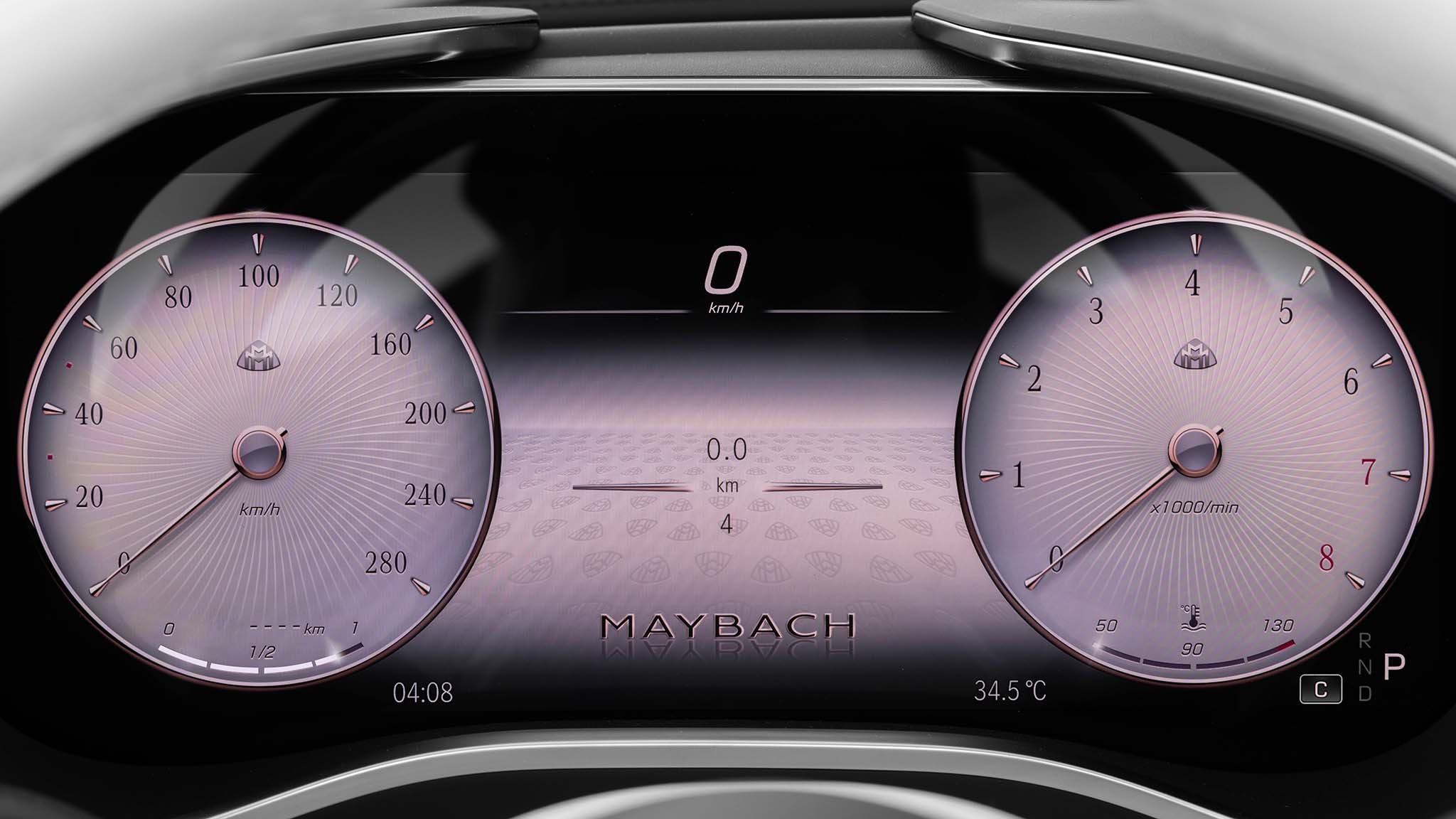 021 2026 mercedes maybach sl680 monogram series dash
